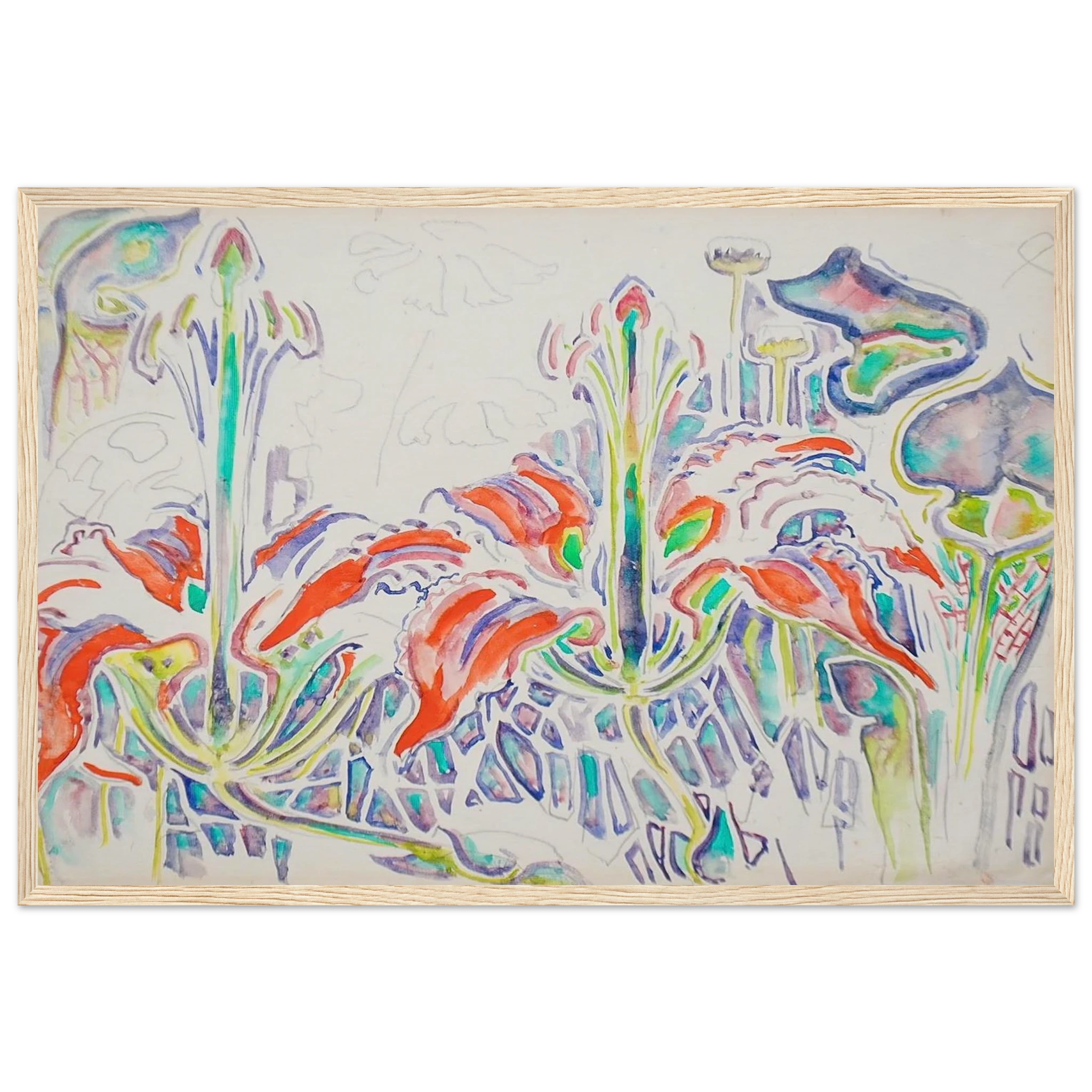 Walter Anderson Framed Poster | Walter Anderson Framed Prints Wall Art | Walter Anderson Prints