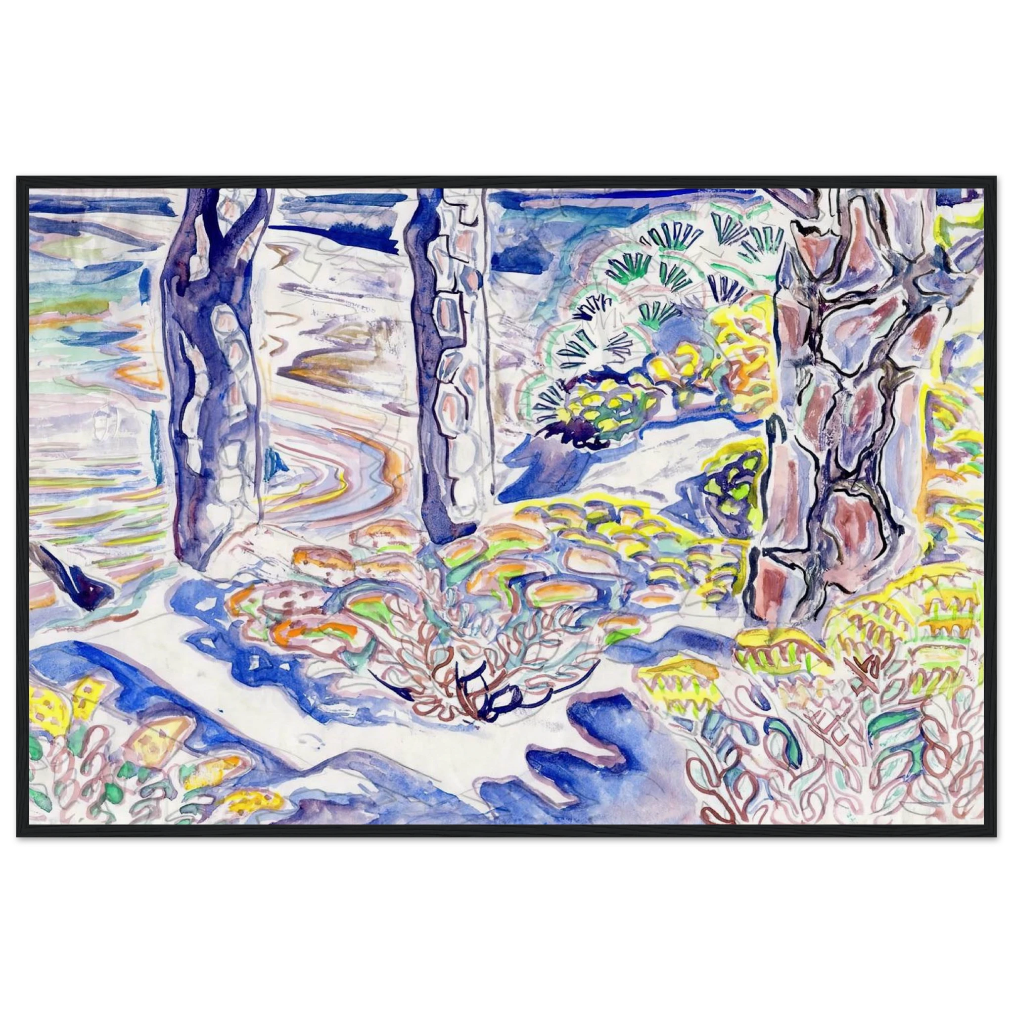 Walter Anderson Framed Poster | Walter Anderson Framed Prints Wall Art | Walter Anderson Prints