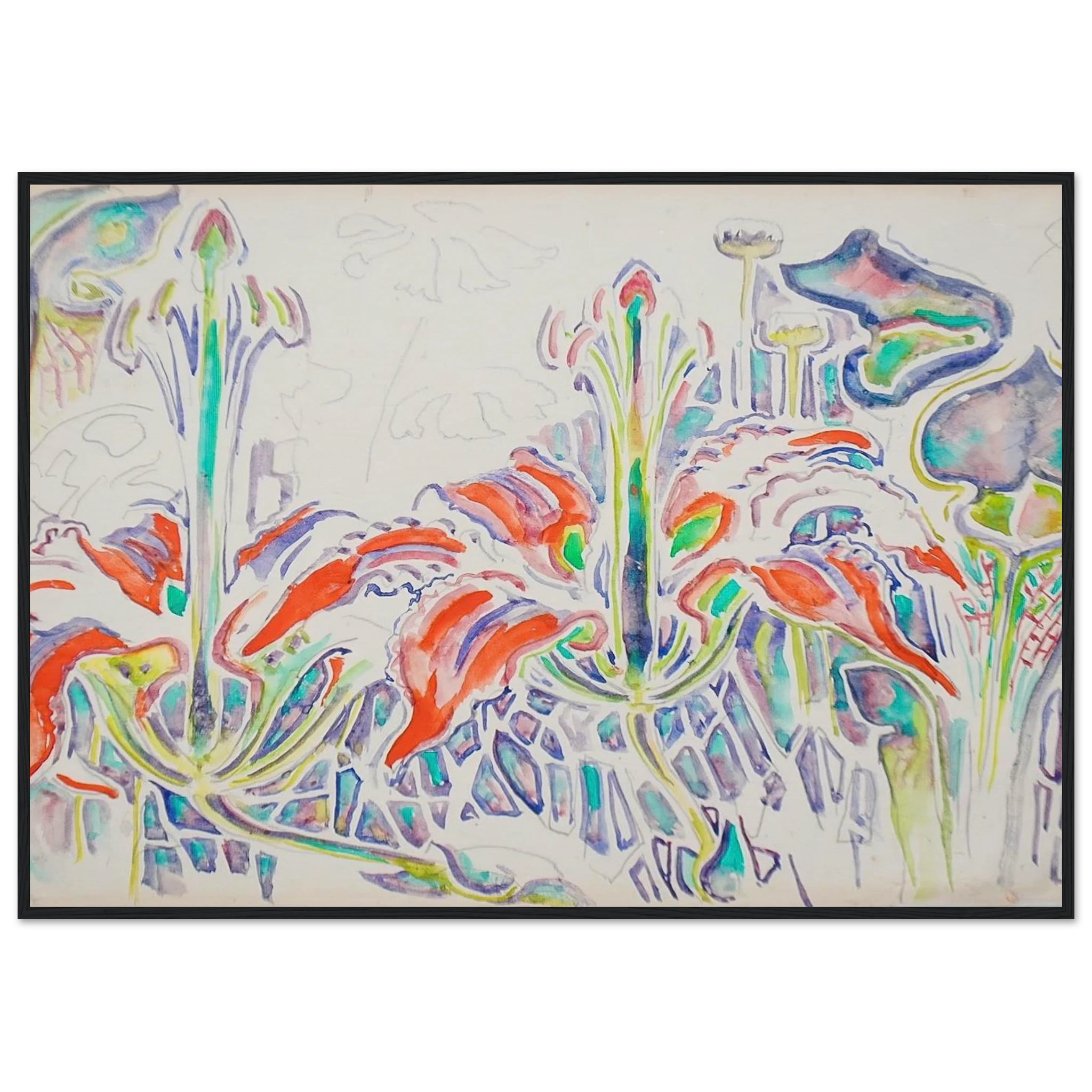 Walter Anderson Framed Poster | Walter Anderson Framed Prints Wall Art | Walter Anderson Prints