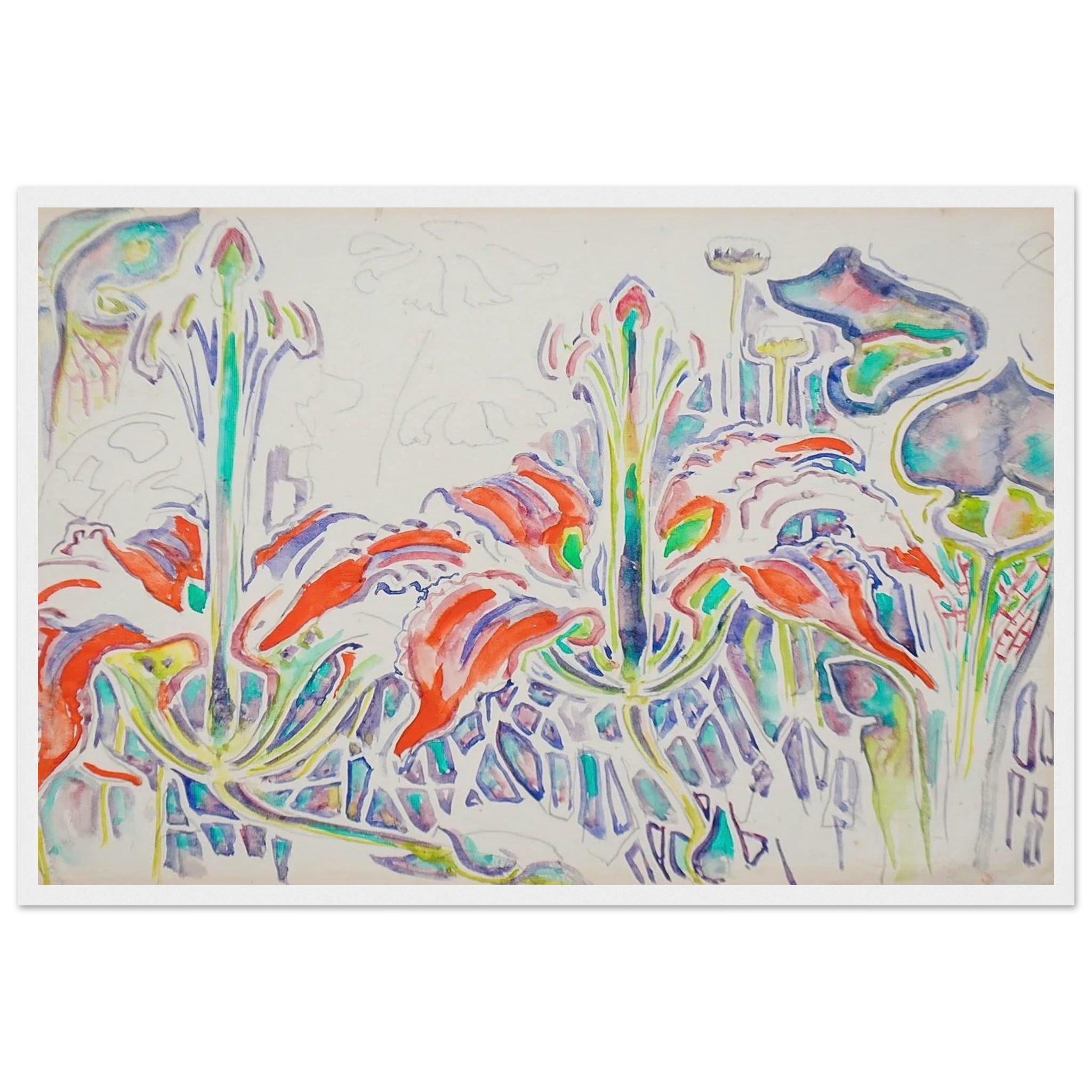 Walter Anderson Framed Poster | Walter Anderson Framed Prints Wall Art | Walter Anderson Prints