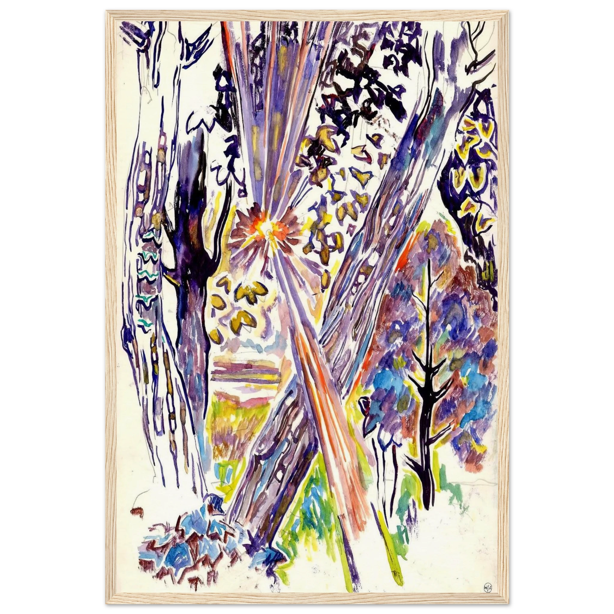 Walter Anderson Framed Poster | Walter Anderson Framed Prints Wall Art | Walter Anderson Prints