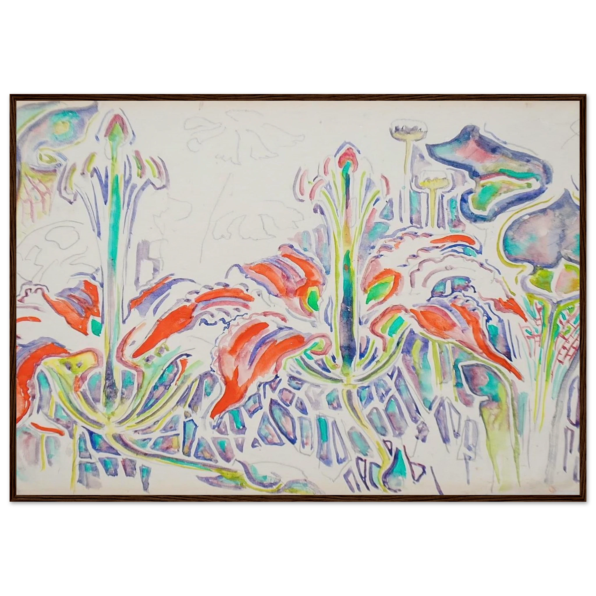 Walter Anderson Framed Poster | Walter Anderson Framed Prints Wall Art | Walter Anderson Prints