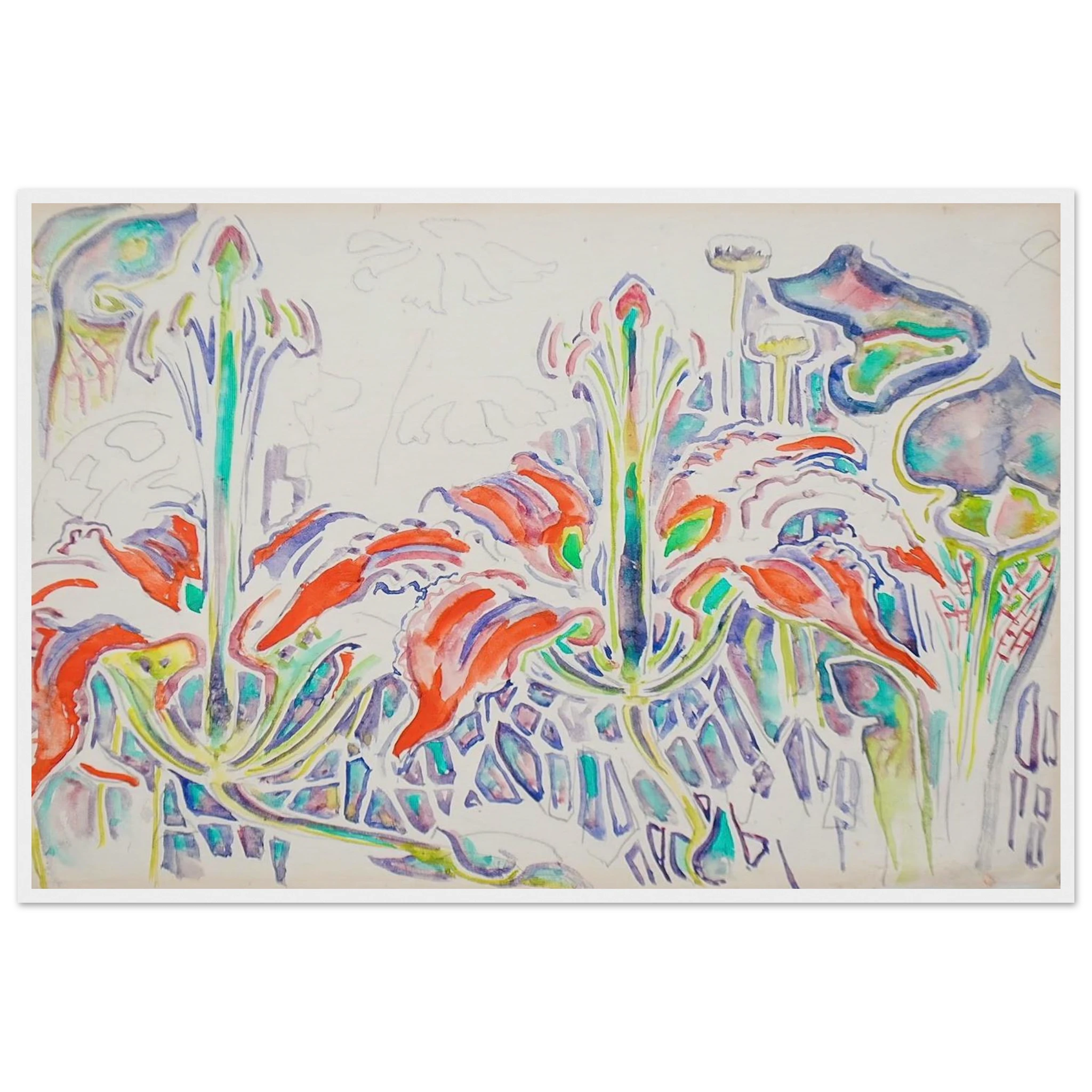 Walter Anderson Framed Poster | Walter Anderson Framed Prints Wall Art | Walter Anderson Prints